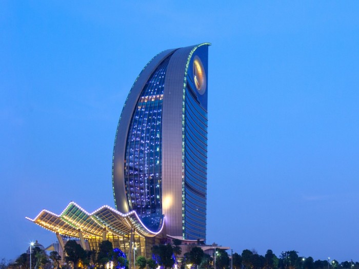 溫德姆戶外幕墻工程案例